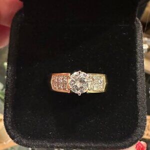 2cttw Diamond Engagement Ring Size 6.75